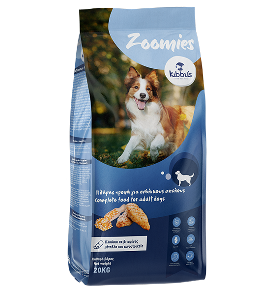 Σκυλοτροφή Zoomies Adult Kibbus Pet Food