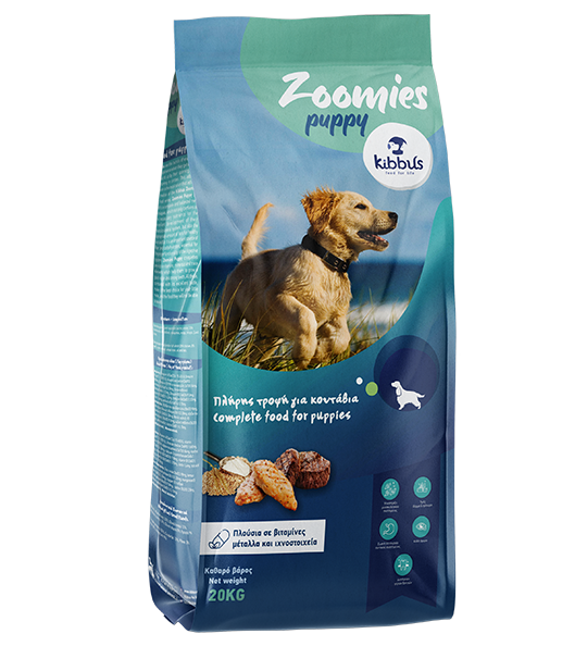 Σκυλοτροφή Zoomies Puppy Kibbus Pet Food